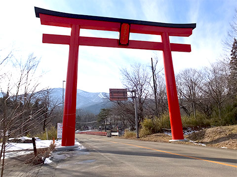 入り口の鳥居